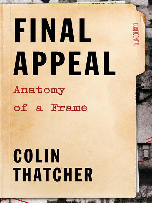 Title details for Final Appeal by Colin Thatcher - Available